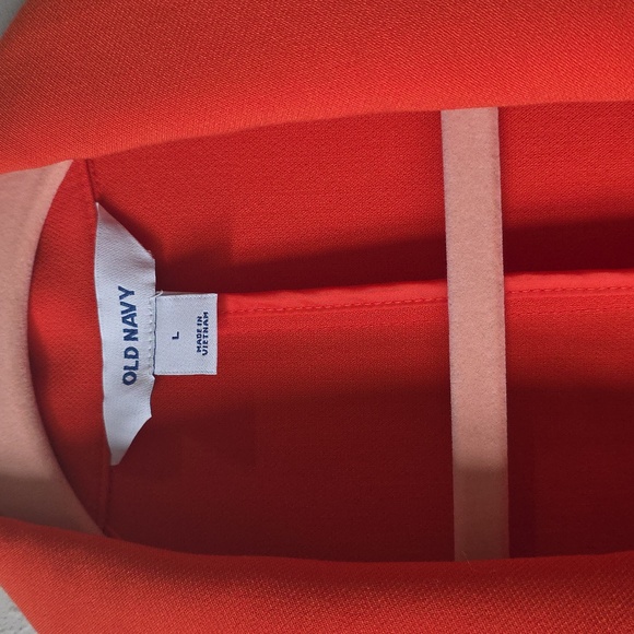 Old Navy Taylor Relaxed Suit Blazer- Warm Sunset NWT. Size L - Picture 3 of 7